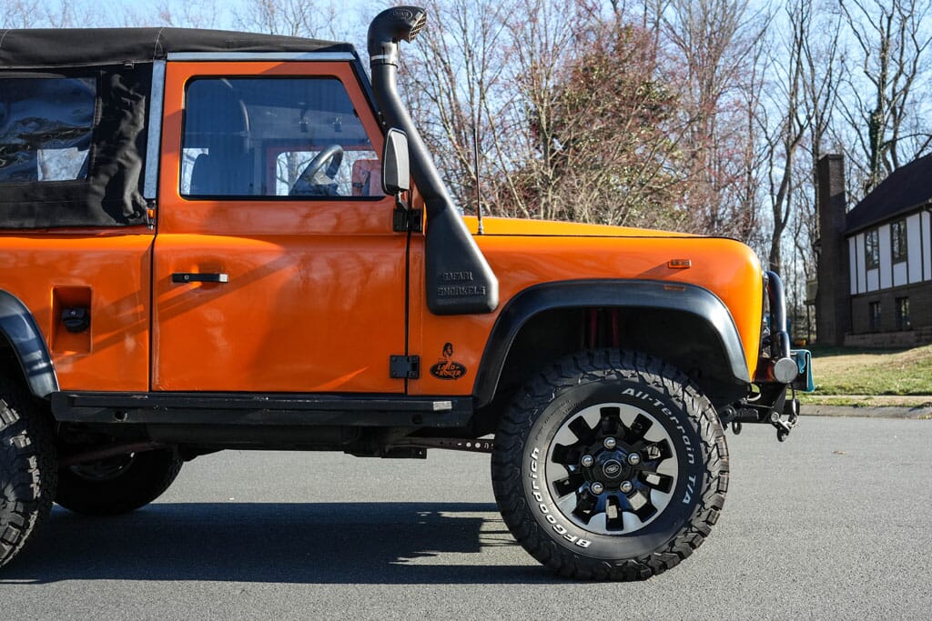 1995 Land Rover Defender 90 RHD Convertible for sale